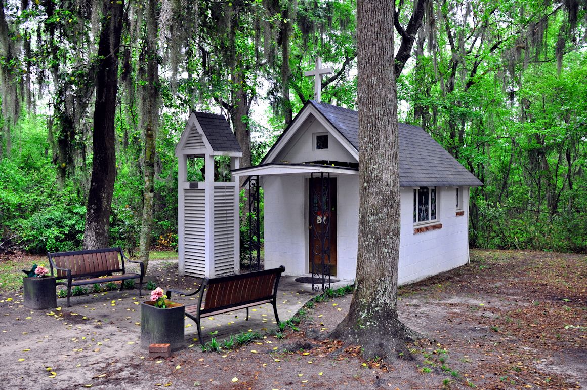 The Smallest Church in America in Darien, GA