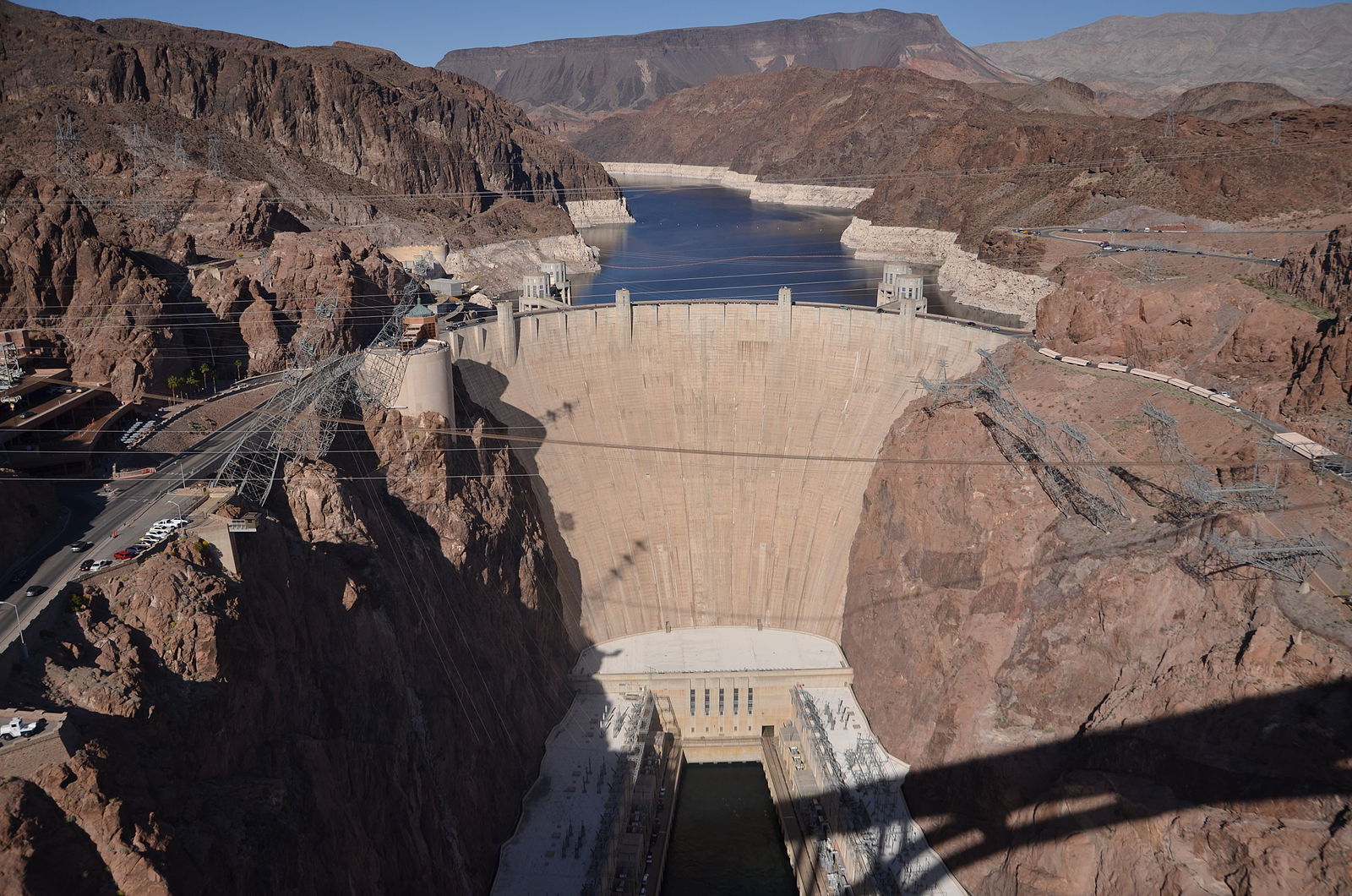 The Hoover Dam in Boulder City, NV