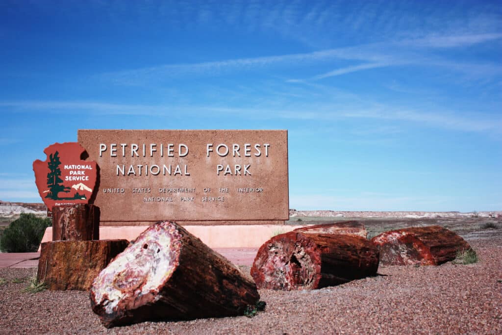 Petrified Forest National Park in Arizona